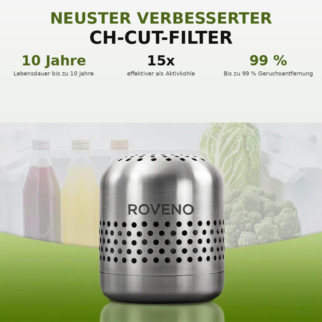 Roveno Kühlschrank-Geruchs- & Bakterienreiniger